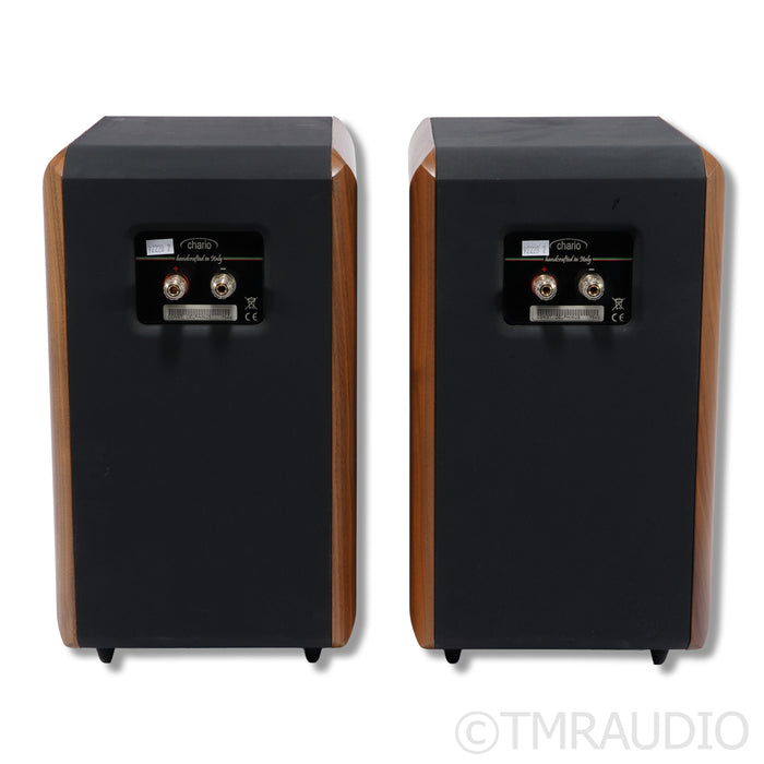 Chario Constellation Delphinus MKII  Bookshelf Speakers; Walnut Pair
