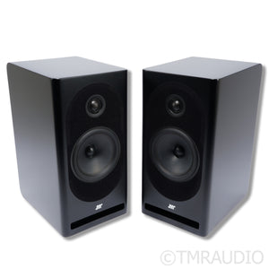 JM Reynaud Jubilee-Bliss Bookshelf Speakers; Black Pair