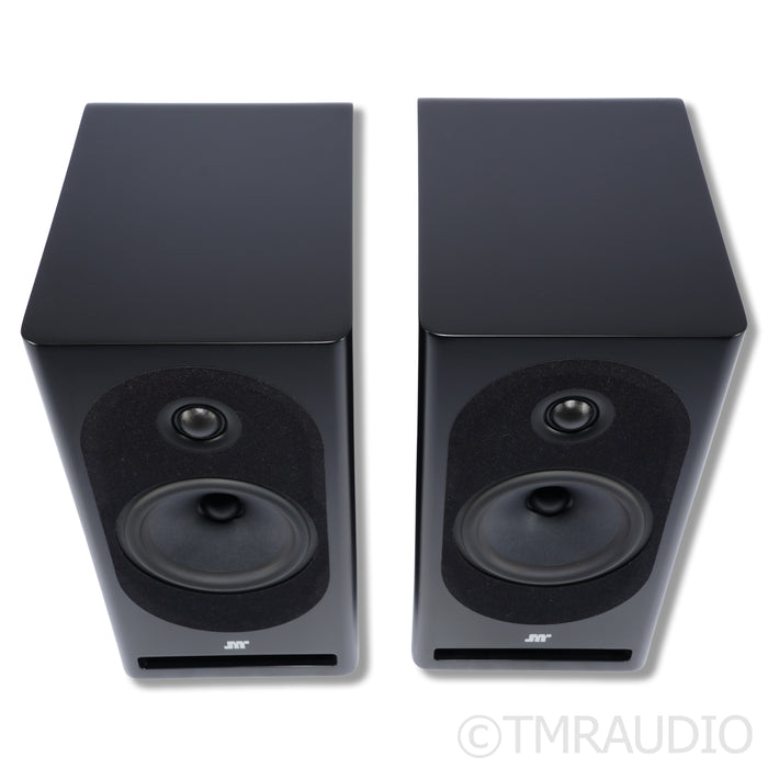 JM Reynaud Jubilee-Bliss Bookshelf Speakers; Black Pair