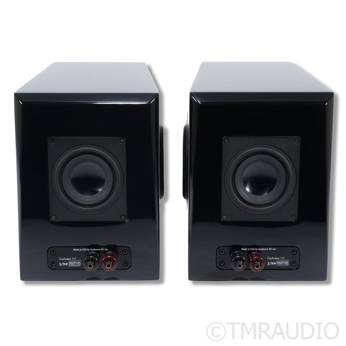 Audience ClairAudient 1+1 V5 Bookshelf Speakers; Walnut Pair