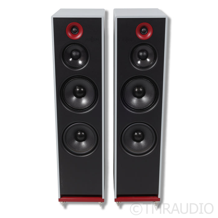 Stenheim Alumine 3SE Floorstanding Speakers; Metallic Light Grey Pair