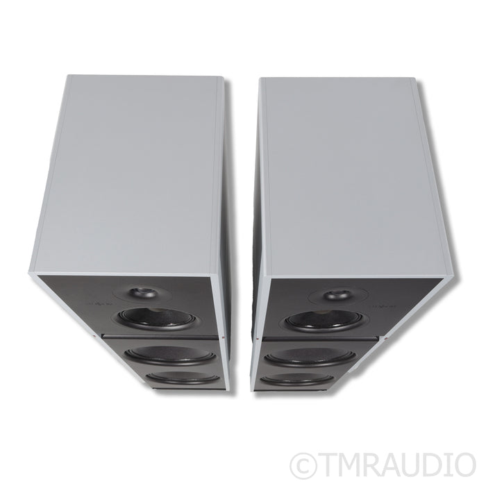 Stenheim Alumine 5 SE Floorstanding Speakers; Light Grey/Red Pair