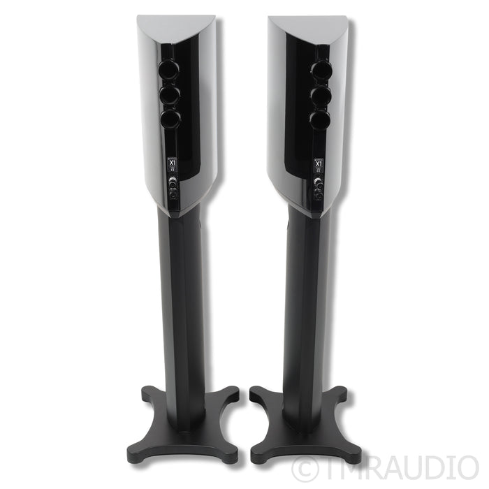 Borresen  X1 Bookshelf Speakers; Gloss Black