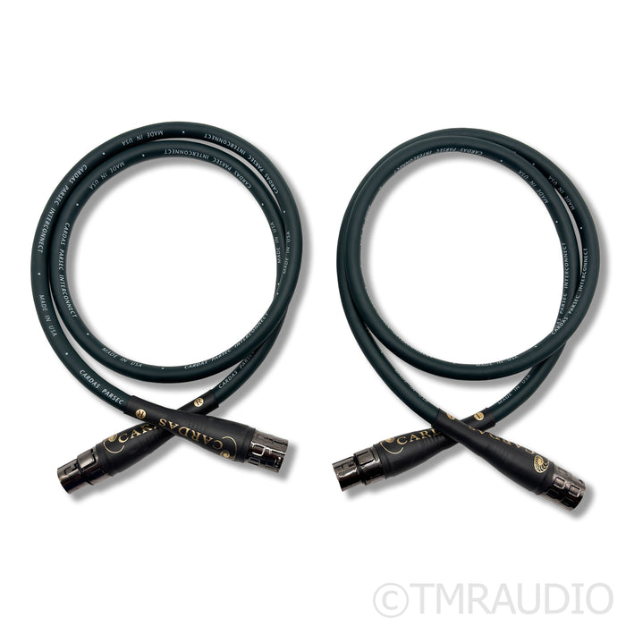 Cardas Parsec XLR Cables; 1m Pair Balanced Interconnects