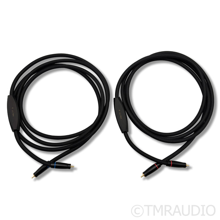 Transparent Audio Ultra 6G RCA Cables; 10ft Pair Interconnects