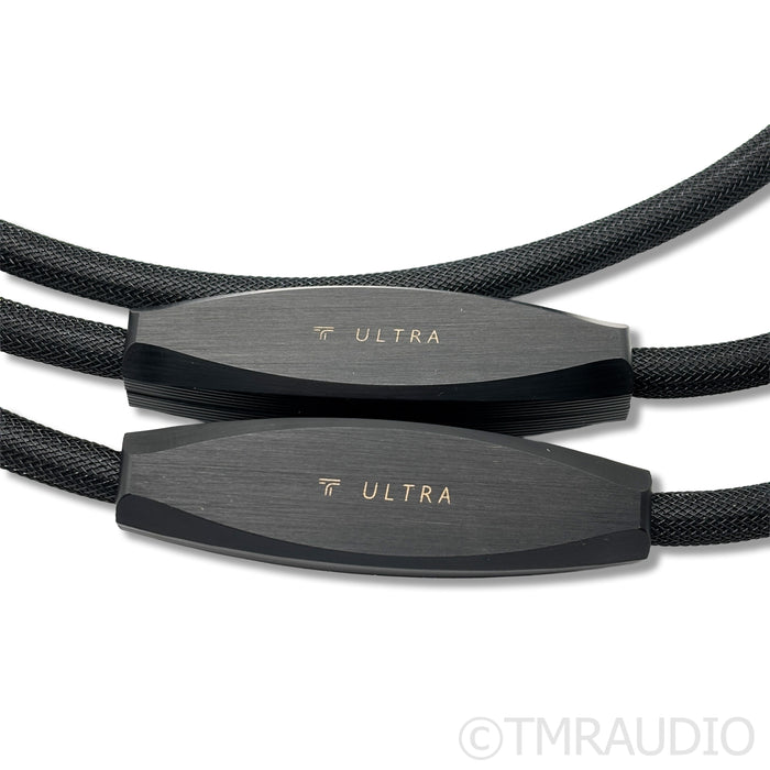 Transparent Audio Ultra 6G RCA Cables; 10ft Pair Interconnects