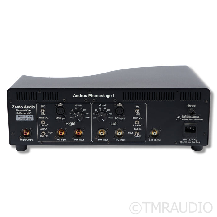 Zesto Audio Andros PS1 Tube MM/MC Phono Preamplifier