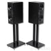 Mon Acoustics Platimon VC One MKII Bookshelf Speakers w/ Dedicated Stands