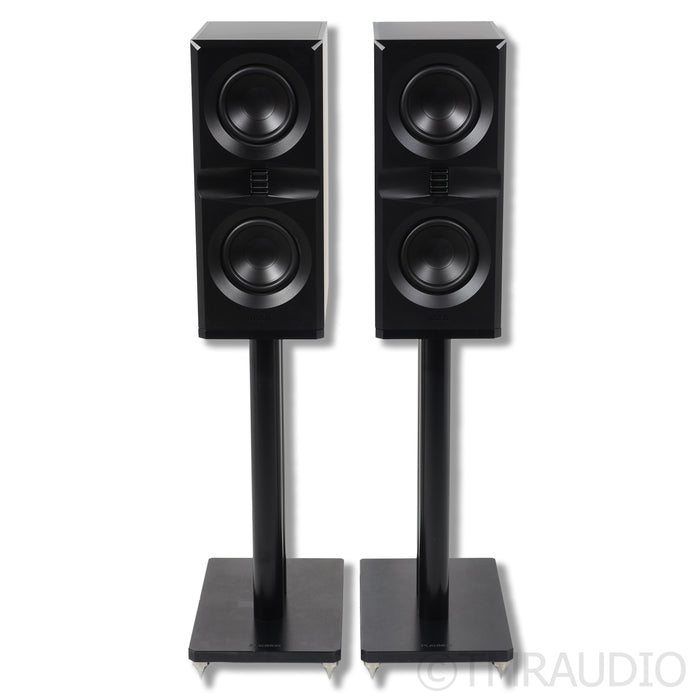 Mon Acoustics Platimon VC One MKII Bookshelf Speakers w/ Dedicated Stands
