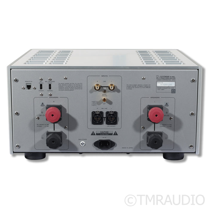 Luxman M-900u Stereo Power Amplifier (2/2)