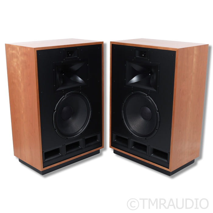 Klipsch Cornwall IV Floorstanding Speaker Pair; Cherry