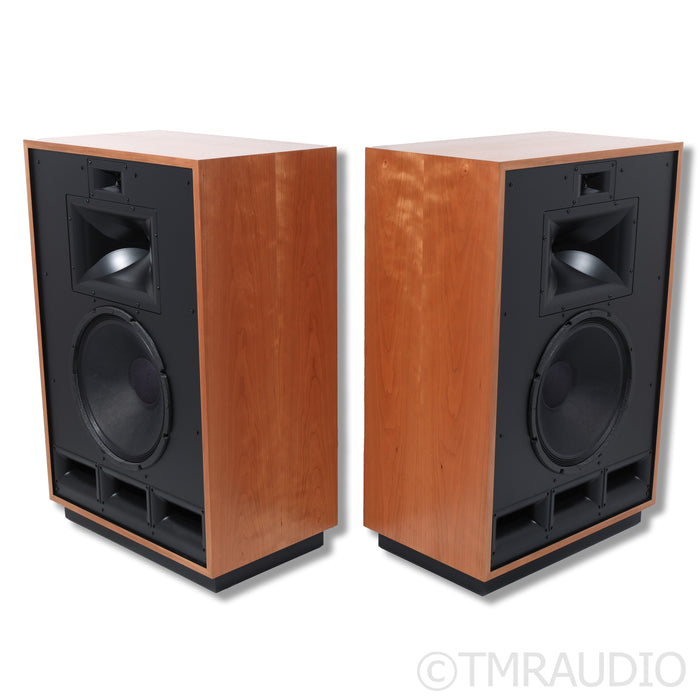 Klipsch Cornwall IV Floorstanding Speaker Pair; Cherry