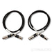 Tellurium Silver Diamond XLR Interconnects; 1m Pair