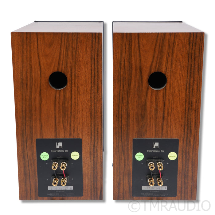Hales Trancendence One Bookshelf Speakers; Pau Ferro Pair