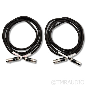 Tellurium Silver Diamond XLR Interconnects; 3m Pair