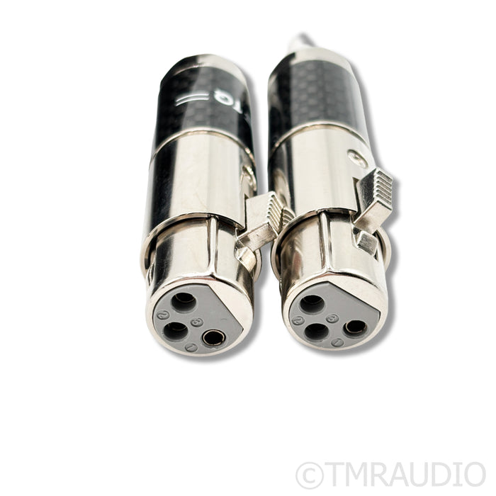 Tellurium Silver Diamond XLR Interconnects; 3m Pair