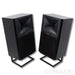 JBL 4349 Bookshelf Speakers w/ Stands; Black