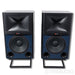 JBL 4349 Bookshelf Speakers w/ Stands; Black