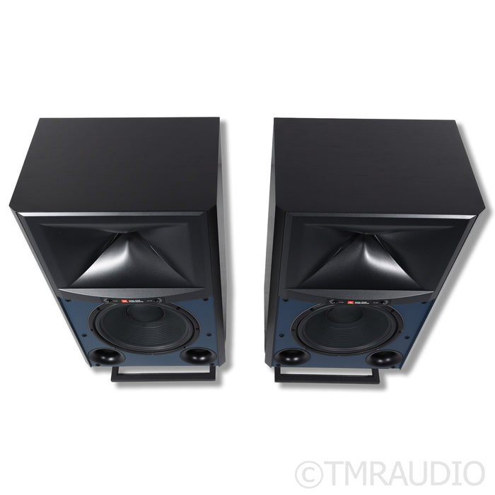 JBL 4349 Bookshelf Speakers w/ Stands; Black