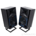 JBL 4349 Bookshelf Speakers w/ Stands; Black