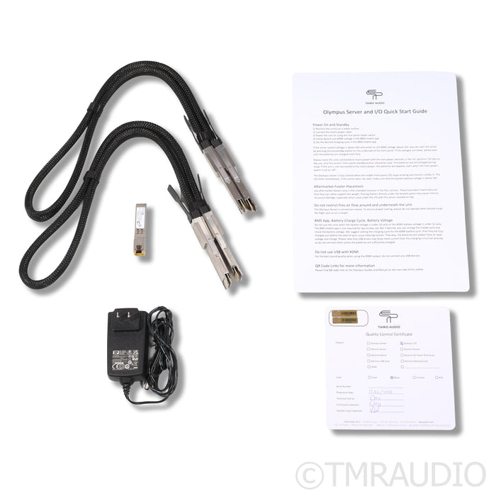 Taiko Audio Olympus Music Server; + I/O w/ Lampizator Output; Roon Server; 4TB (Unused)