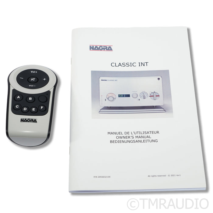 Nagra Classic INT Stereo Integrated Amplifier