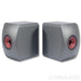 KEF LS50 Meta Bookshelf Speakers; Titanium Grey Pair
