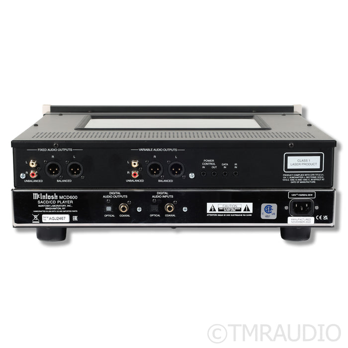 McIntosh MCD600 SACD / CD Player