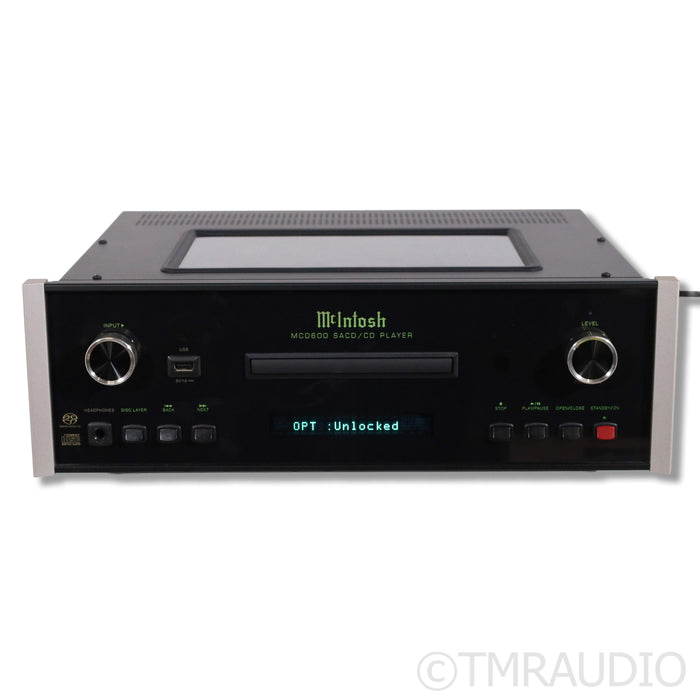 McIntosh MCD600 SACD / CD Player