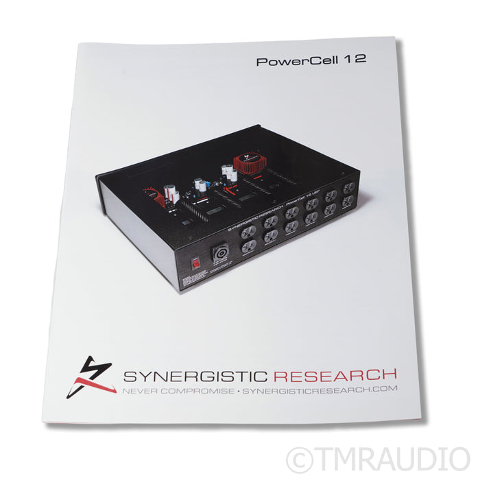Synergistic Research PowerCell SX w/Atmosphere X Power Cable