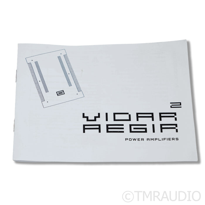 Schiit Audio Aegir 2 Stereo Power Amplifier; Black