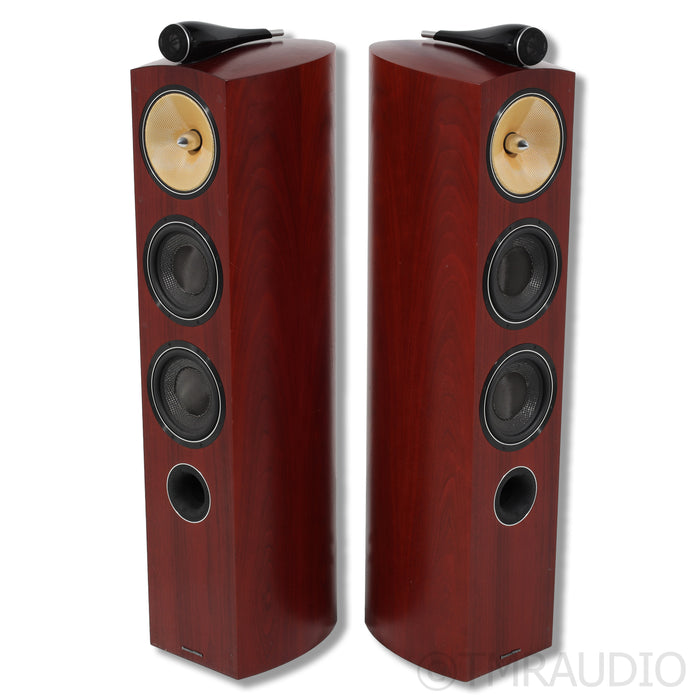 Bowers & Wilkins 804 Diamond Floorstanding Speakers; Cherry Pair
