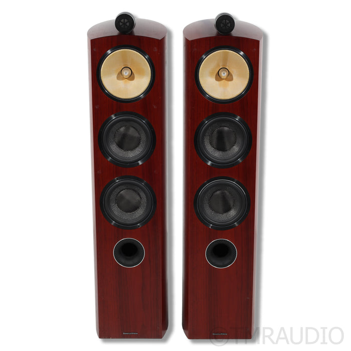 Bowers & Wilkins 804 Diamond Floorstanding Speakers; Cherry Pair