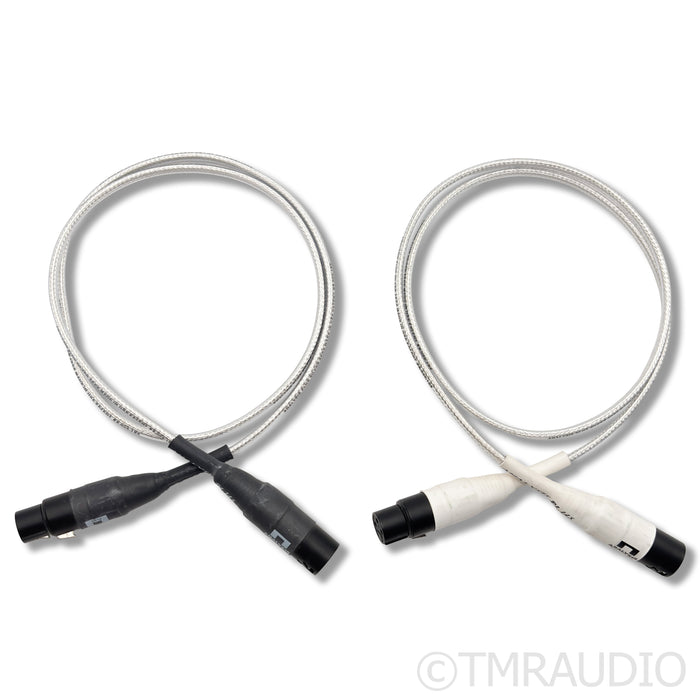 Analysis Plus Silver Apex XLR Interonnects; 1m Pair