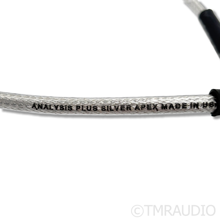 Analysis Plus Silver Apex XLR Interconnects; 0.5m Pair (3/3)