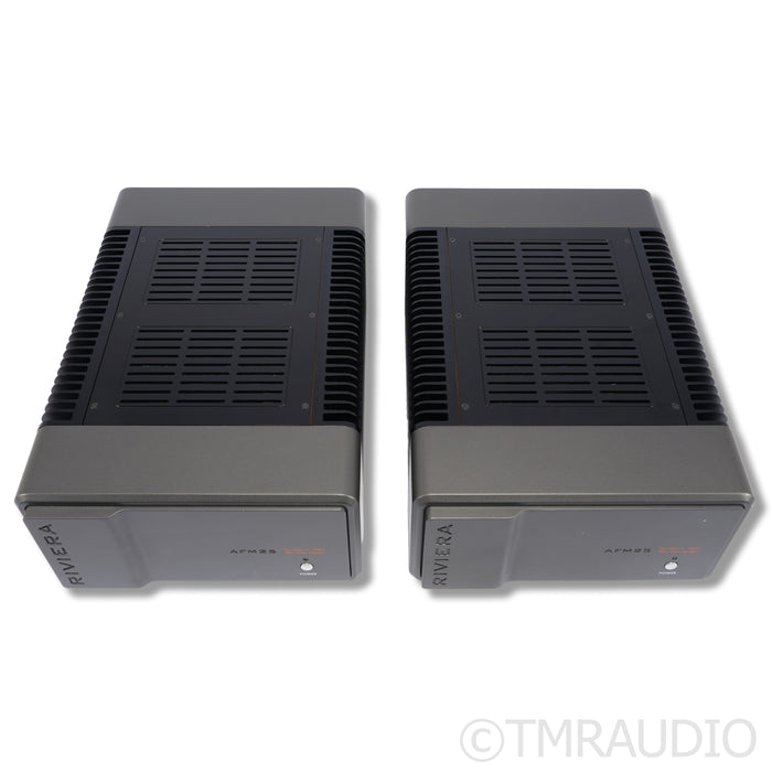 Riviera Labs AFM-25 MonoBlock 25 Watt Class A Hybrid Amplifier Pair