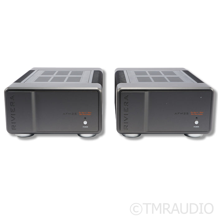 Riviera Labs AFM-25 MonoBlock 25 Watt Class A Hybrid Amplifier Pair