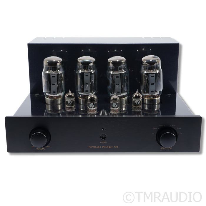 PrimaLuna DiaLogue Two Tube Stereo Integrated Amplifier; MM Phono