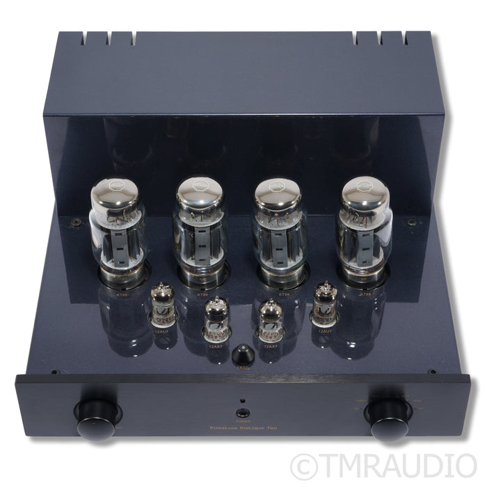 PrimaLuna DiaLogue Two Tube Stereo Integrated Amplifier; MM Phono