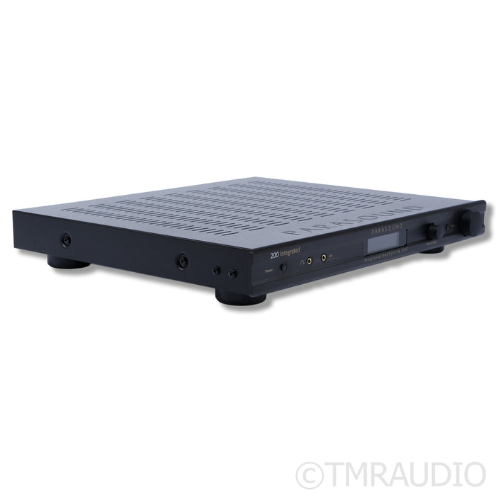 Parasound NewClassic 200 Stereo Integrated Amplifier; MM/MC Phonostage