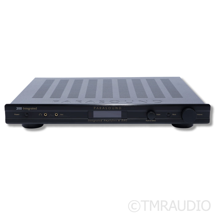 Parasound NewClassic 200 Stereo Integrated Amplifier; MM/MC Phonostage