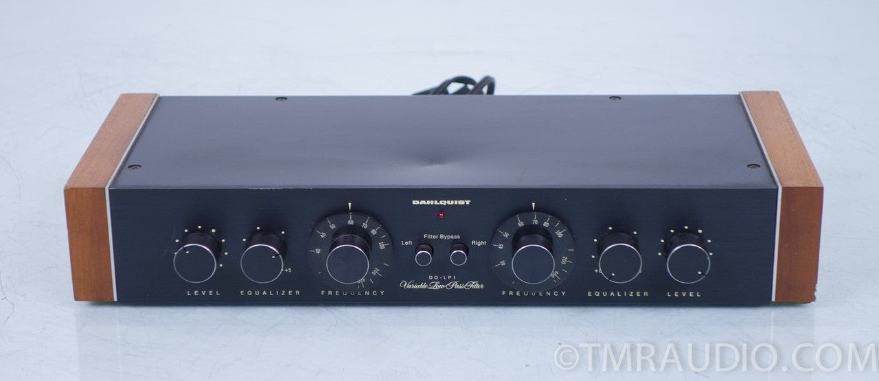 DAHLQUIST DQ-LP1 Stereo VARIABLE LOW PASS FILTER Electronic Crossover