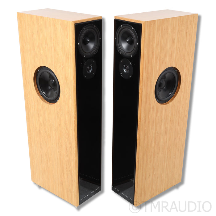 Devore Fidelity Gibbon X Floorstanding Speaker Pair; Bamboo