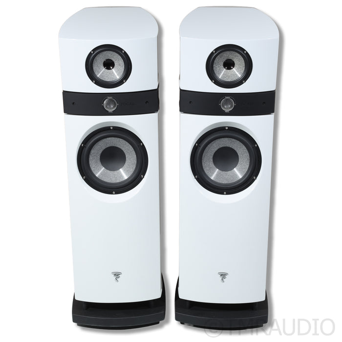 Focal Scala Utopia Evo Floorstanding Speakers; White Carrara Pair