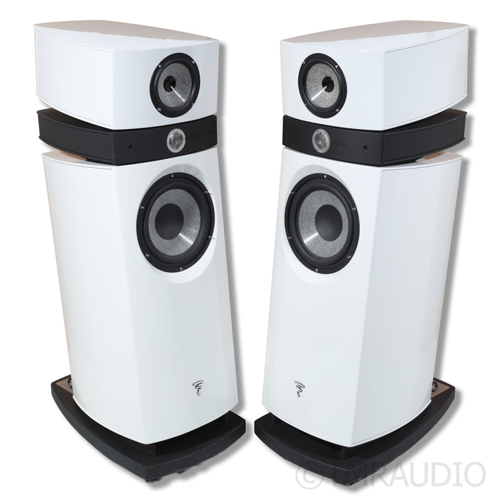 Focal Scala Utopia Evo Floorstanding Speakers; White Carrara Pair