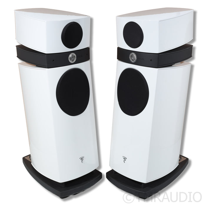 Focal Scala Utopia Evo Floorstanding Speakers; White Carrara Pair