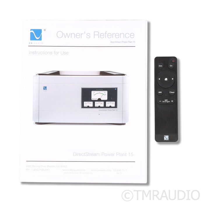 PS Audio DirectStream Power Plant 15 AC Power Regenerator; Silver