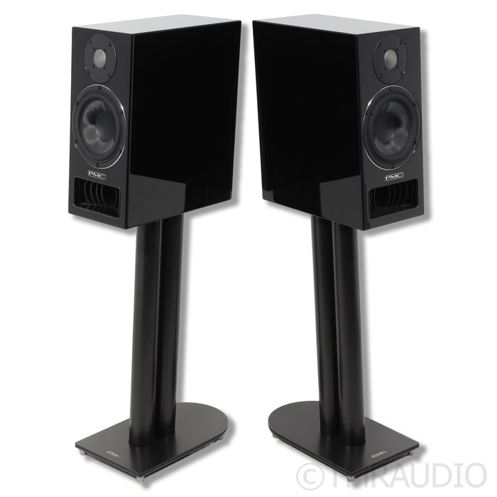 PMC twenty5 22i Bookshelf Speaker Pair w/Stands; High Gloss Black