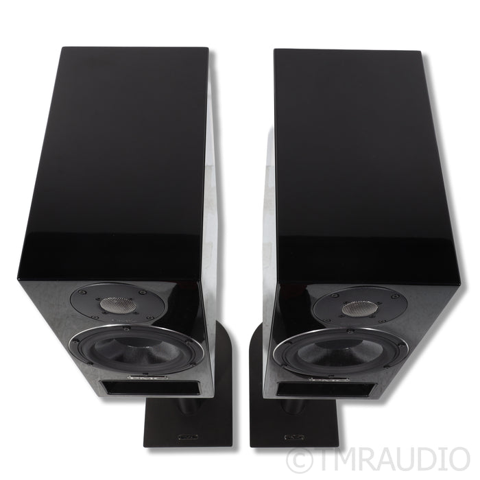 PMC twenty5 22i Bookshelf Speaker Pair w/Stands; High Gloss Black