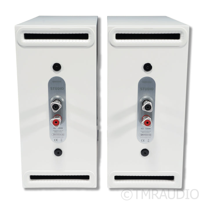 Monitor Audio Studio Bookshelf Speakers; White Pair; 2018 Version